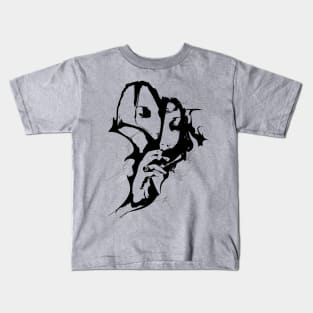 Smoking woman Kids T-Shirt